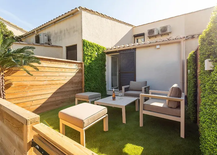 Greenwood - Villa Design 2 Chambres Terrasses Heliovillage - Village Naturiste * Agde